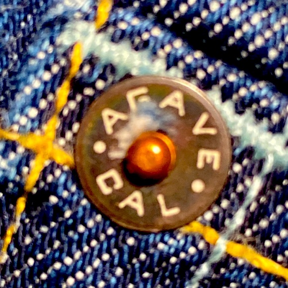 COPY AGAVE NECTAR Slim Boot Cut Denim Blue JEANS Size 26 - Picture 9 of 11